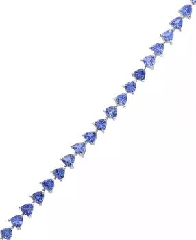 Effy | EFFY® Tanzanite Tennis Bracelet (9-1/2 ct. t.w.) in Sterling Silver,商家Macy's,价格¥2486