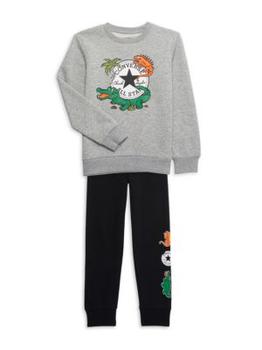 推荐​Little Boy’s 2-Piece Desert Explorer Sweatshirt & Joggers Set商品