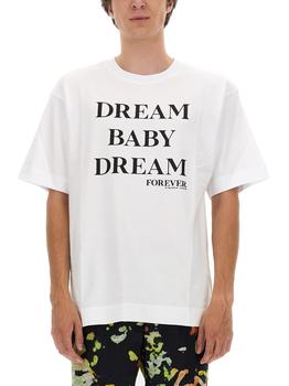 Dries Van Noten | Dries Van Noten Dream Baby Dream Print T-shirt商品图片,8.7折