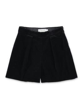 Bonpoint | Bonpoint Mid-Rise Velvet Shorts商品图片,5.7折