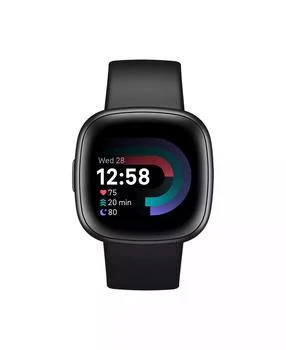 Fitbit | Versa 4 Black Graphite Premium Smartwatch, 39mm,商家Macy's,价格¥1469