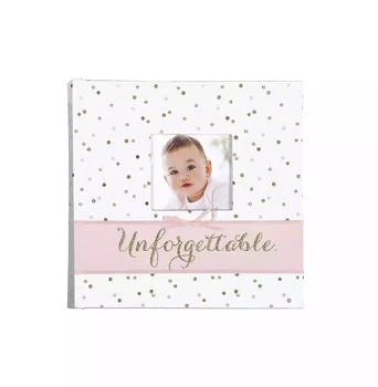 Carter's for CR Gibson | Baby Girls Sparkle Baby Photo Journal Album,商家Macy's,价格¥225