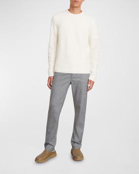 vince毛衣, Vince | Men's Ribbed Raglan Crewneck Sweater商品图片 满$400减$100, 满减