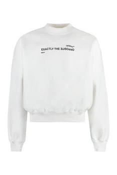 推荐COTTON CREW-NECK SWEATSHIRT商品