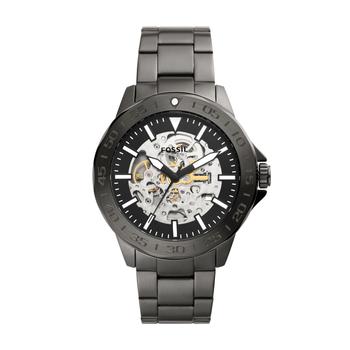 Fossil | Fossil Men's Bannon Automatic, Smoke-Tone Stainless Steel Watch商品图片,3.6折