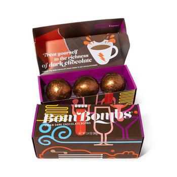 商品Thoughtfully | Bombombs Dark Chocolate Hot Chocolate Bombs Gift Set, Set of 3,商家Macy's,价格¥179图片