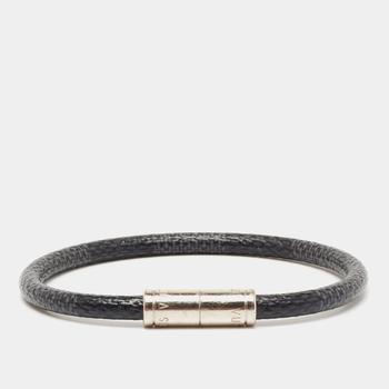 lv手链, [二手商品] Louis Vuitton | Louis Vuitton Damier Graphite Canvas Keep It Bracelet商品图片 8.7折, 满$800减$80, 满减