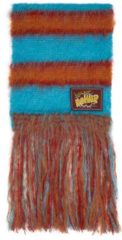 Marni | Blue Brushed Mohair Scarf商品图片,额外8.5折, 独家减免邮费, 额外八五折