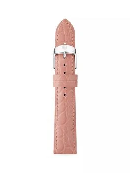 推荐Croc-Effect Leather Strap 18mm商品