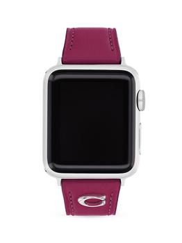 商品Signature 20MM Apple Watch Leather Strap图片