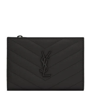 Yves Saint Laurent | Quilted Leather Bifold Pouch 