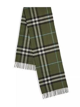 Burberry | Giant Check Cashmere Scarf 
