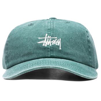 stussy帽子, STUSSY | Stussy Washed Stock Low Pro Cap - Green商品图片 