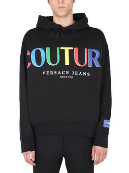 范思哲卫衣价格, Versace | Versace Jeans Couture SWEATSHIRT WITH RAINBOW LOGO PRINT商品图片 6.9折