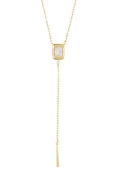 Nordstrom | Cubic Zirconia Ball Chain Y-Necklace,商家Nordstrom Rack,价格¥105