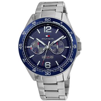 tommy hilfiger手表是什么牌子, Tommy Hilfiger | Erik Quartz Blue Dial Mens Watch 1791366商品图片 8.7折