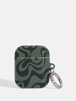 Skinnydip London | Green Swirl AirPods Case,商家Skinnydip,价格¥155