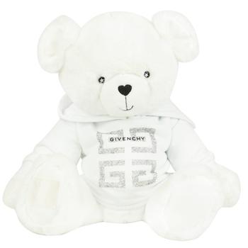 商品Givenchy | White Plush Hoodie Teddy Bear,商家Designer Childrenswear,价格¥702图片