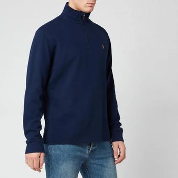 推荐Polo Ralph Lauren Men's Quarter Zip Sweatshirt - Cruise Navy商品