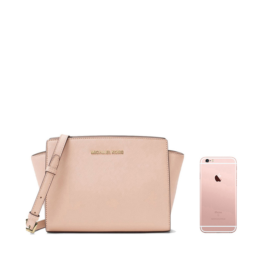 michael kors bradshaw单肩包, Michael Kors | Michael Kors 迈克高仕 Selma系列女士单肩斜挎笑脸包30T3GLMM2L-softpink商品图片 5.7折, 独家减免邮费