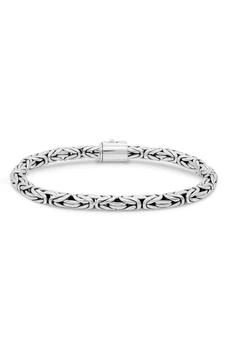 DEVATA | Sterling Silver Byzantine Chain Bracelet,商家Nordstrom Rack,价格¥661