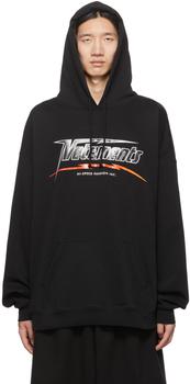 Vetements | 黑色 Hi-Speed 连帽衫商品图片,6.7折