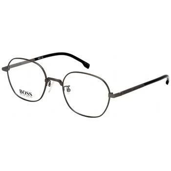 推荐Hugo Boss Men's Eyeglasses - Clear Lens Round Full Rim Frame | BOSS 1109/F 0R80 00商品