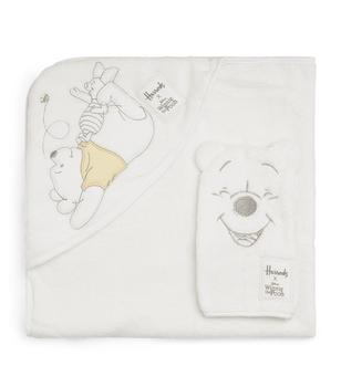 商品Harrods | Winnie The Pooh Balloon Hooded Towel,商家Harrods,价格¥313图片
