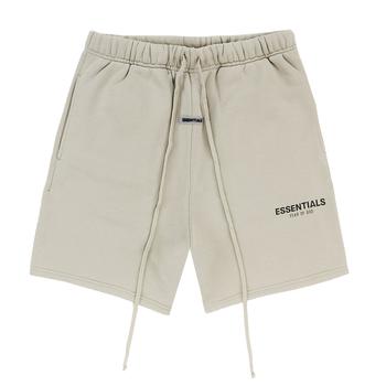 essentials短裤, Essentials | Fear Of God Essentials Tan Reflective Shorts商品图片 5.6折起