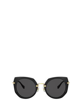 推荐Miu Miu MU 08XS black female sunglasses商品