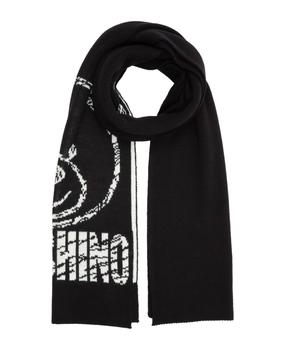 春装莫斯奇诺围巾, Moschino | Teddy Bear Wool Wool Scarf商品图片 