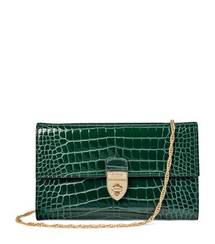 商品Leather Mayfair Clutch Bag图片