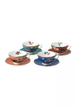 商品Paeonia Blush Teacup & Saucer Set of 4图片
