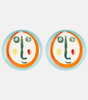 商品Serax | Feast Face 2 Small set of 2 plates,商家MyTheresa,价格¥400图片