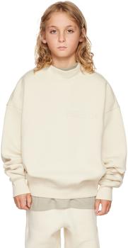 推荐Kids Off-White Mock Neck Sweatshirt商品