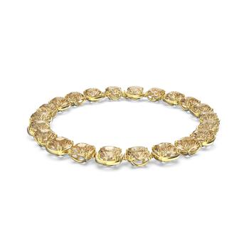 施华洛世奇手链直邮, Swarovski | Harmonia choker cushion cut gold tone gold-tone plated商品图片 