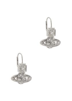 Vivienne Westwood | Francette Bas Relief orb silver-tone earrings商品图片,
