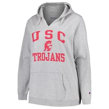 CHAMPION | Champion USC Plus Size Heart & Soul Notch Neck Pullover - Women's 