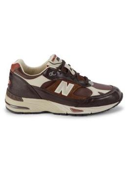 商品New Balance | Logo Leather Running Shoes,商家Saks OFF 5TH,价格¥1246图片