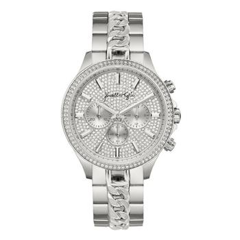 KENDALL & KYLIE | Women's Holiday Singles Silver-Tone Metal Alloy Bracelet Watch 40mm商品图片,