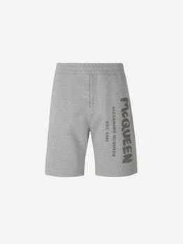 Alexander McQueen | Alexander McQueen Graffiti Printed Sport Shorts 5.0折起