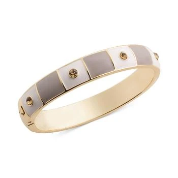 On 34th | Gold-Tone Crystal & Color Block Bangle Bracelet, Created for Macy's,商家Macy's,价格¥118