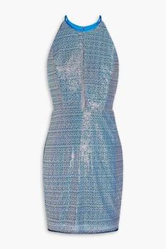 推荐Sequined tulle mini dress商品
