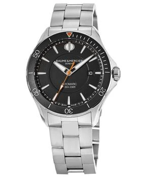 推荐Baume & Mercier Clifton Club Automatic Black Dial Steel Men's Watch 10340商品