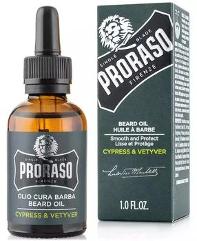 Proraso | Beard Oil - Cypress & Vetyver Scent, 1 oz.,商家Macy's,价格¥100