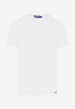 推荐Logo Embroidered Solid T-shirt商品