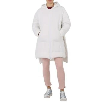 推荐MM6 Ladies Embroidered Padded Coat In White商品