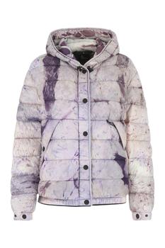 美国moncler羽绒服女, Moncler | Printed nylon Rives down jacket Nd Moncler Grenoble Donna商品图片 
