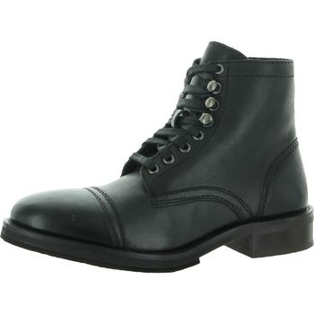 Steve Madden | Steve Madden Mens Buddy Solid Zipper Combat & Lace-up Boots商品图片,3.1折, 独家减免邮费