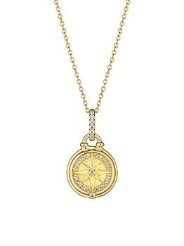 商品Judith Ripka | Little Luxuries 18K Gold & Diamond North Star Necklace,商家Saks Fifth Avenue,价格¥18780图片